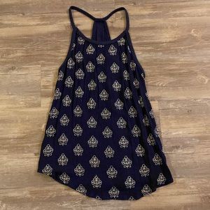 Floral Razorback Tank Top